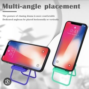 Fordable Chair Phone Stand